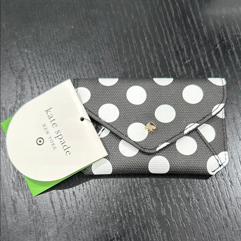 Kate Spade Target Polka Dot Card Holder